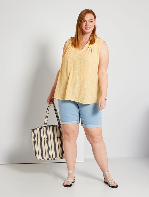 Bermudas vaqueras - AZUL - Kiabi - 15.00€