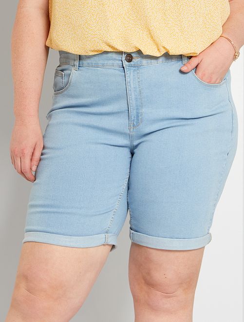 Bermudas vaqueras - AZUL - Kiabi - 15.00€