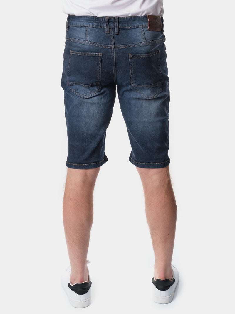 Bermudas vaqueras Azul vaquero - Kiabi