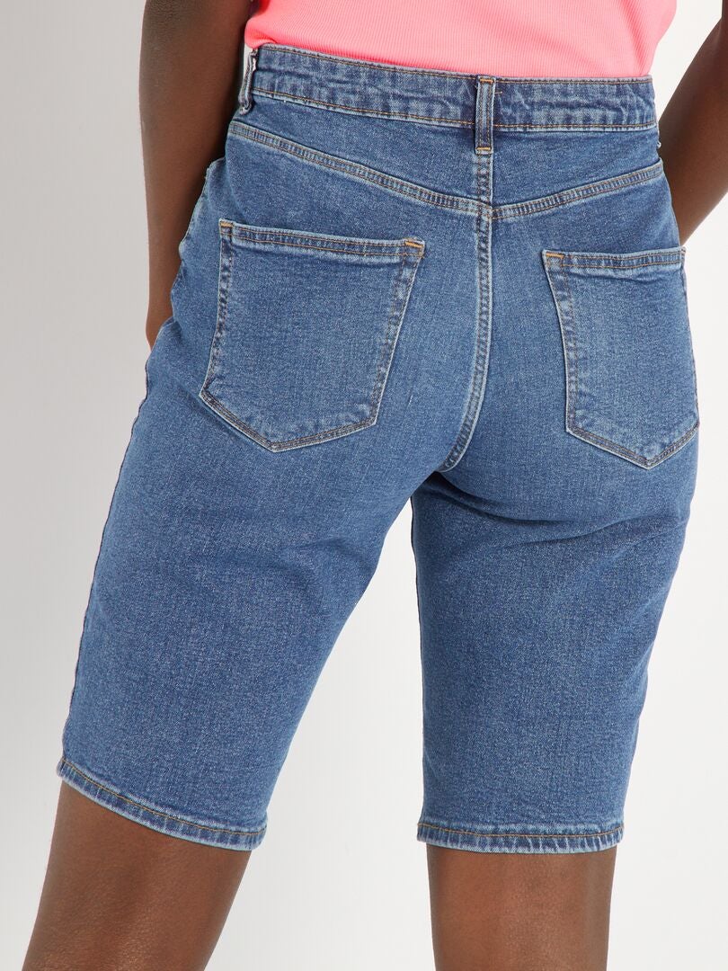 Bermudas vaqueras AZUL - Kiabi