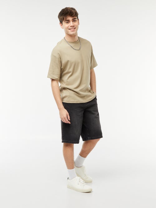 Bermudas vaqueras baggy - Kiabi