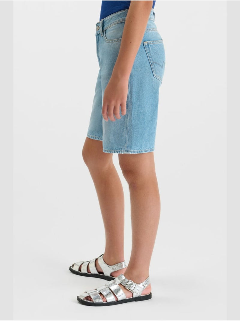Bermudas vaqueras BOURDON Azul - Kiabi