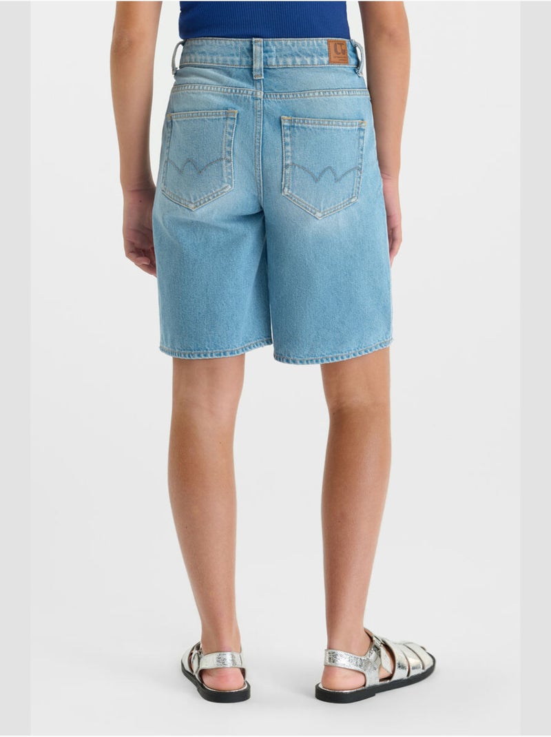 Bermudas vaqueras BOURDON Azul - Kiabi