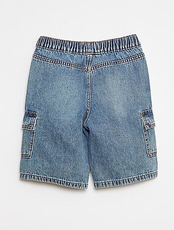 Bermudas vaqueras con múltiples bolsillos