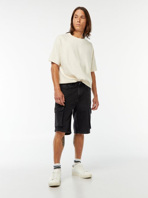 Bermudas vaqueras con múltiples bolsillos - Kiabi