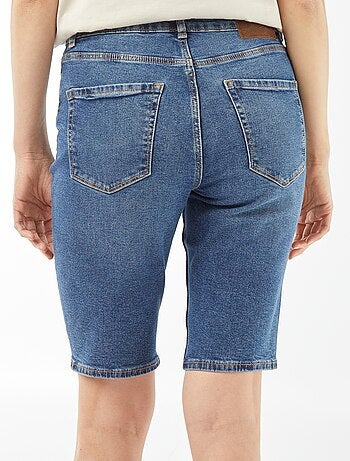Bermudas vaqueras de tiro alto