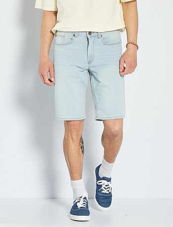 Hombre Esprit Bermudas Vaqueras En Algodón Ecológico Blue Dark Washed |  Shorts Y Bermudas ⋆ Isabel Alcantud