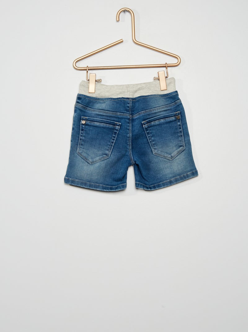 Bermudas vaqueras elásticas denim - Kiabi