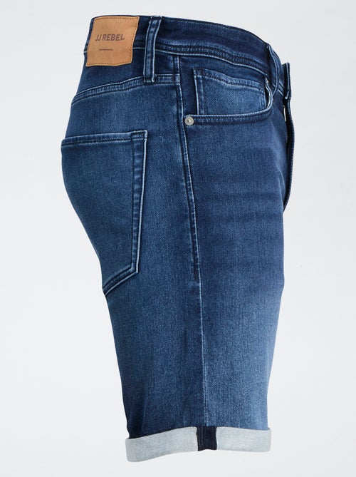 Bermudas vaqueras elásticas 'JJ Rebel' - Kiabi