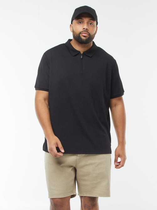 Bermudas vaqueras lisas - Kiabi