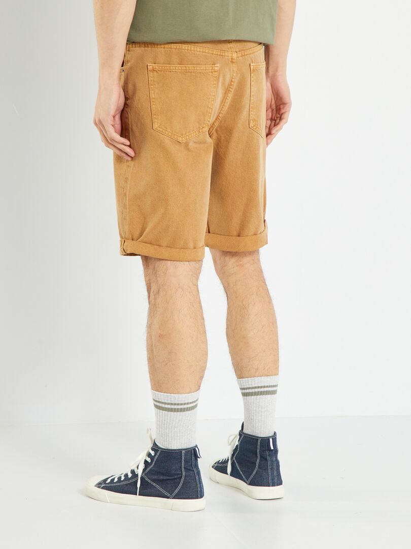 Bermudas vaqueras NARANJA - Kiabi