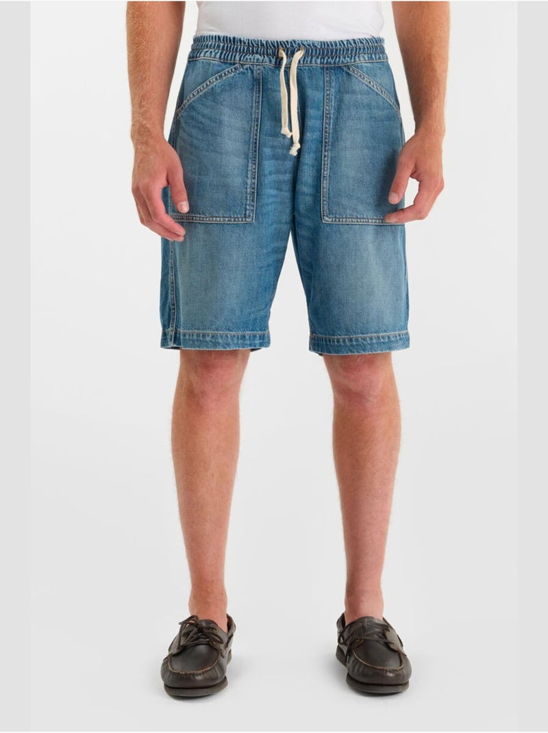 Bermudas vaqueras OSTO Azul - Kiabi