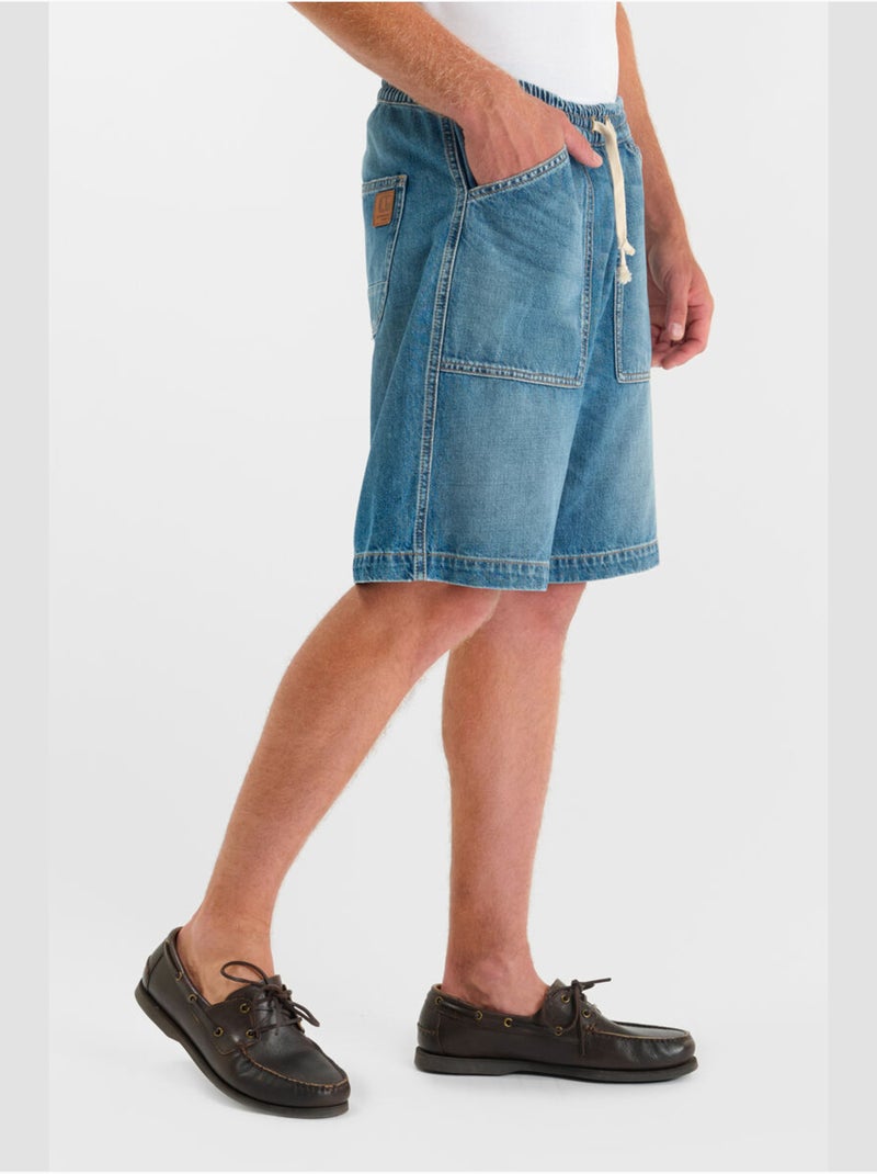 Bermudas vaqueras OSTO Azul - Kiabi