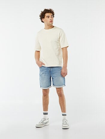Bermudas vaqueras slim