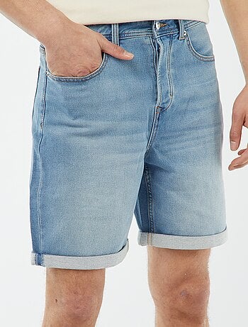 Bermudas vaqueras slim