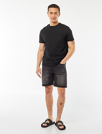 Bermudas vaqueras slim