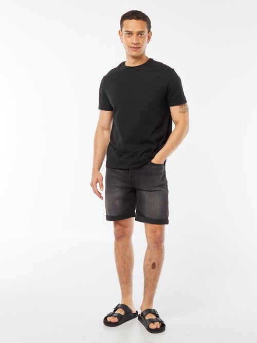 Bermudas vaqueras slim - Kiabi