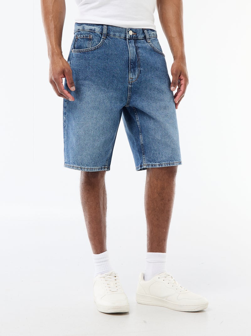 Bermudas vaqueros Azul - Kiabi
