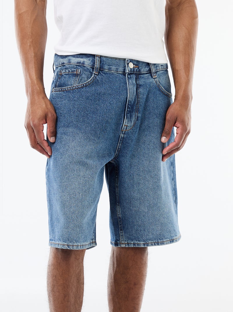Bermudas vaqueros Azul - Kiabi