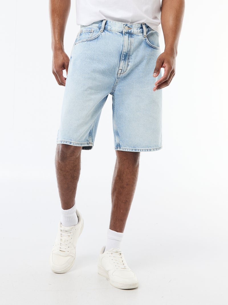 Bermudas vaqueros Azul - Kiabi