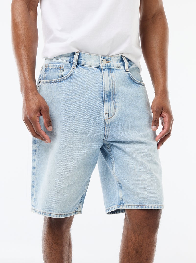 Bermudas vaqueros Azul - Kiabi