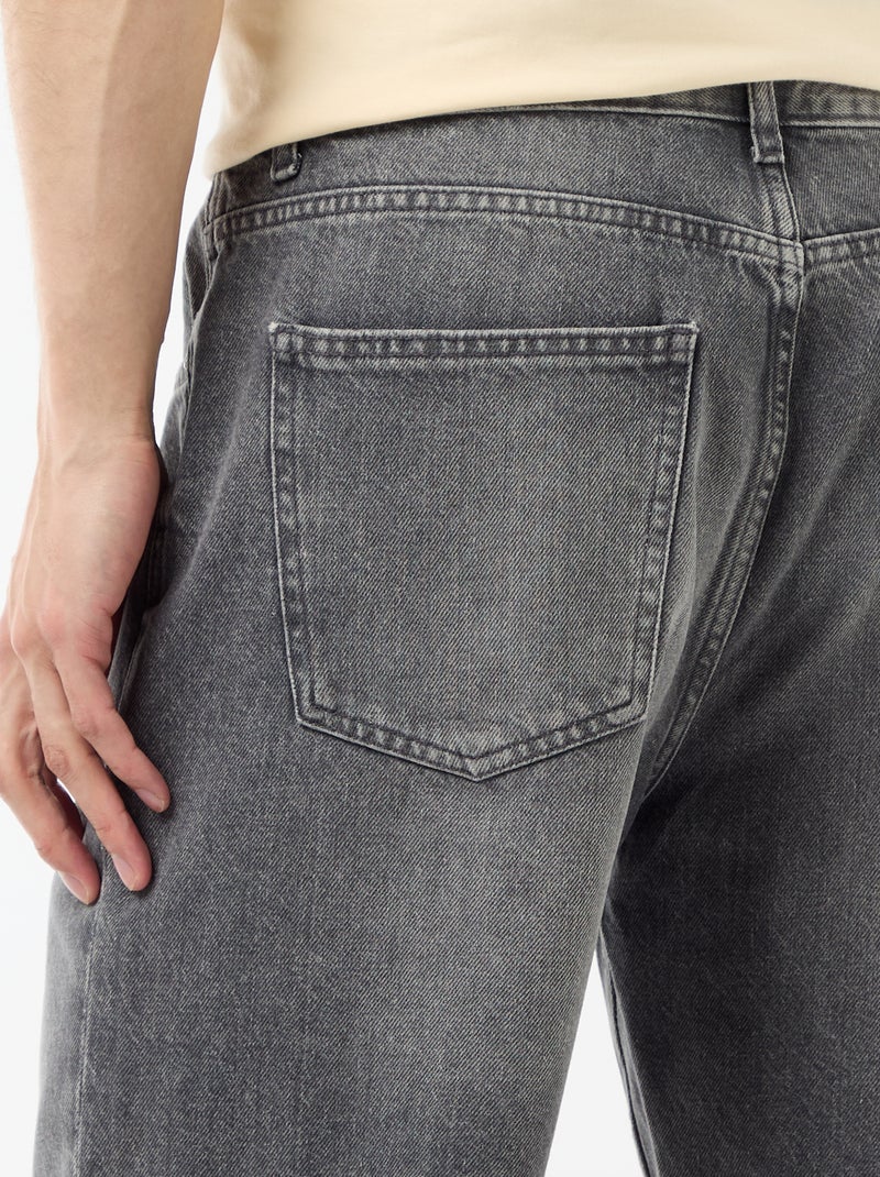 Bermudas vaqueros Gris - Kiabi