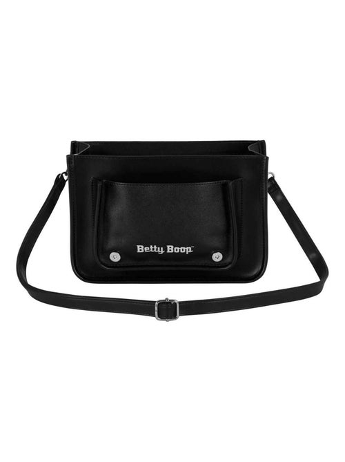 Betty Boop Motor Love Bolso-Mochila Satchel, Negro - Kiabi Betty Boop Motor Love Bolso-Mochila Satchel, Negro - Kiabi