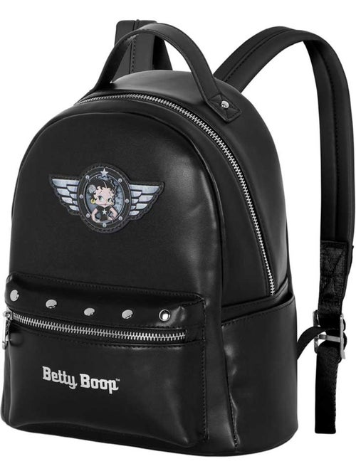 Betty Boop Motor Love Mochila Heady, Negro - Kiabi Betty Boop Motor Love Mochila Heady, Negro - Kiabi