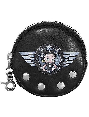Betty boop motor love monedero cookie, negro