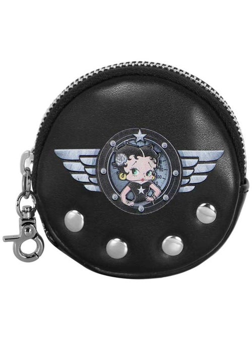 Betty Boop Motor Love Monedero Cookie, Negro - Kiabi