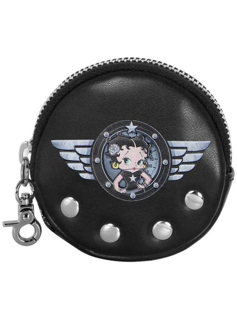 Betty Boop Motor Love Monedero Cookie, Negro Negro - Kiabi