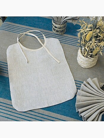 Bib para adultos 100% lino natural ALLURE