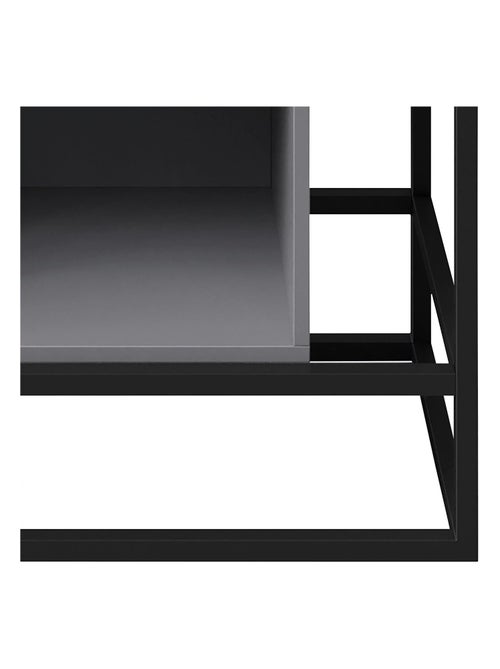 Biblioteca con 4 compartimentos abiertos - estructura metálica 'Roba' - Minecraft - Kiabi