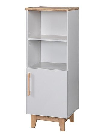 Biblioteca infantil 1 puerta 2 nichos 'Roba caro'