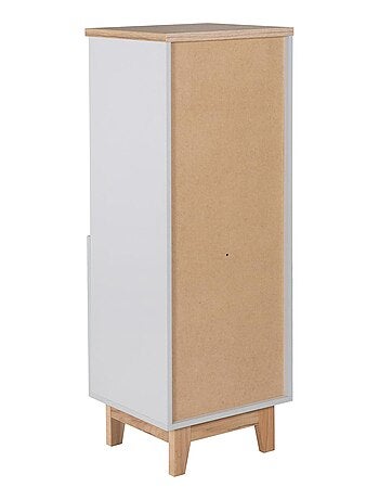 Biblioteca infantil 1 puerta 2 nichos 'Roba caro'