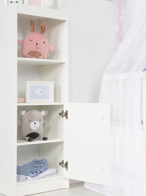 Biblioteca infantil 1 puerta 2 nichos 'Roba maren' - Kiabi