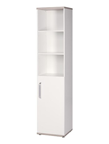 Biblioteca infantil columna 1 puerta 3 nichos 'Roba moritz'