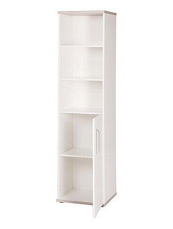 Biblioteca infantil columna 1 puerta 3 nichos 'Roba moritz'