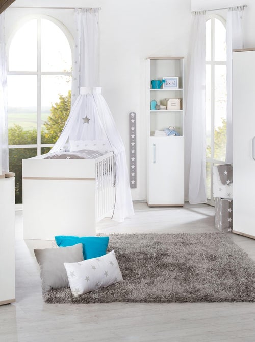 Biblioteca infantil columna 1 puerta 3 nichos 'Roba moritz' - Kiabi