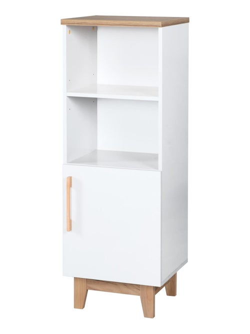 Biblioteca infantil columna con puerta y 2 nichos 'Roba finn' - Kiabi