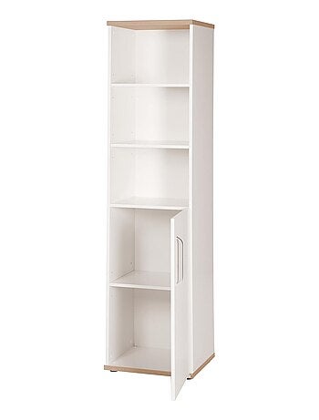 Biblioteca infantil columna con puerta y 3 nichos 'Roba pia'