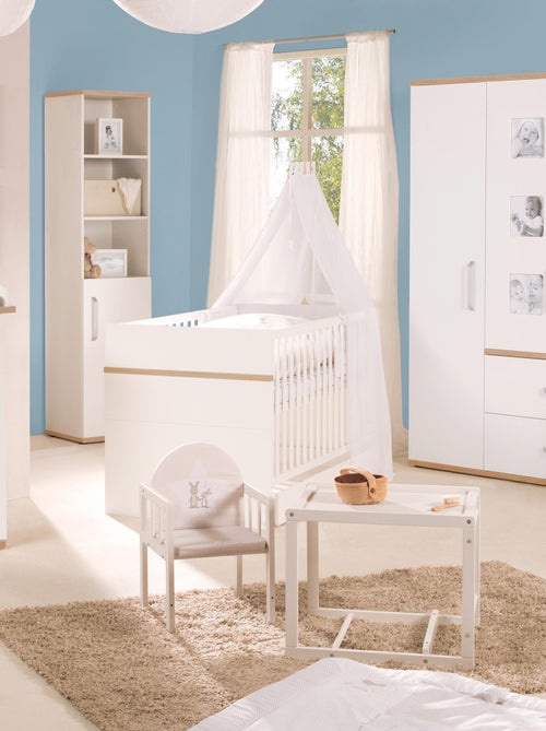 Biblioteca infantil columna con puerta y 3 nichos 'Roba pia' - Kiabi