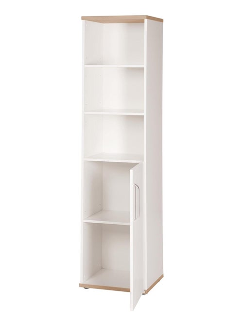 Biblioteca infantil columna con puerta y 3 nichos 'Roba pia' - Kiabi