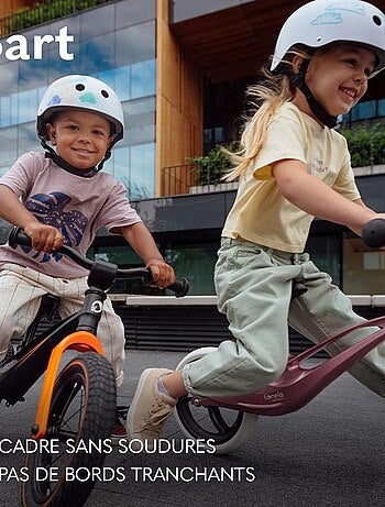 Bicicleta de equilibrio LIONELO Bart - Bicicleta para niños - Hasta 30 kg - Ligera - Manillar y asie