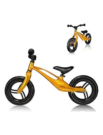 Bicicleta de equilibrio LIONELO Bart - Bicicleta para niños - Hasta 30 kg - Ligera - Manillar y asie