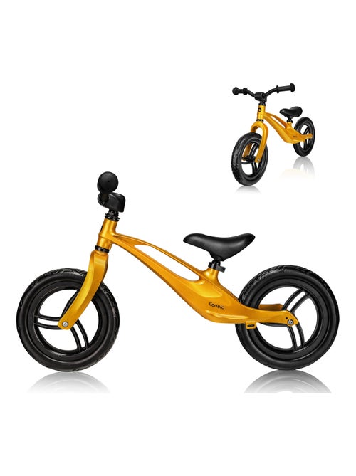 Bicicleta de equilibrio LIONELO Bart - Bicicleta para niños - Hasta 30 kg - Ligera - Manillar y asie - Kiabi