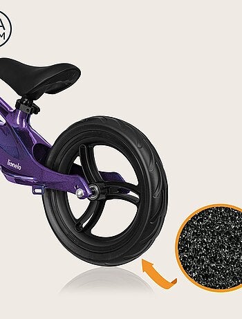 Bicicleta de equilibrio LIONELO Bart - Bicicleta para niños - Hasta 30 kg - Ligera - Manillar y asie