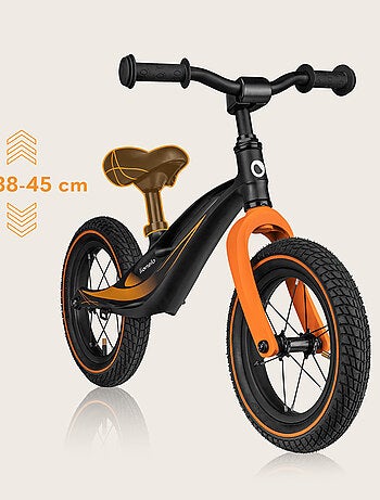 Bicicleta de equilibrio LIONELO Bart Air - Bicicleta para niños - Hasta 30 kg - Ligera - Manillar y
