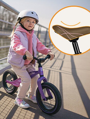 Bicicleta de equilibrio LIONELO Bart Air - Bicicleta para niños - Hasta 30 kg - Ligera - Manillar y