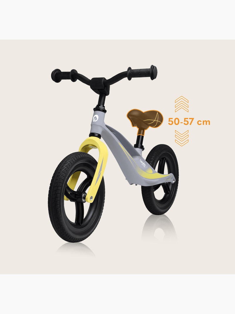 Bicicleta de equilibrio Lionelo Bart Tour para niños a partir de 2 años, hasta 30 kg, cuadro de magn Gris - Kiabi